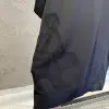 Prada Siyah Yan Detay Ve Kol Detaylı Triko Tişört
