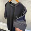 Moncler Siyah Logo Kol Detay Tişört