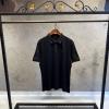 Loro Piana Siyah Nakış Logo Kol Detay Polo Tişört