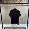 Loro Piana Siyah Nakış Logo Kol Detay Polo Tişört