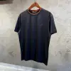 Loro Piana Siyah Nakış Logo Detay Tişört