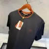 Loro Piana Siyah Nakış Logo Detay Tişört