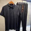 Zegna Siyah Yazlık Eşofman Takımı