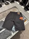 Loro Piana Siyah Linen Şort
