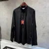 Loro Piana Siyah Keten Gömlek