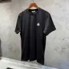 Moncler Logo Detay Siyah Tişört
