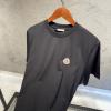 Moncler Logo Detay Siyah Tişört