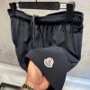 Moncler Siyah Likralı Deniz Şortu