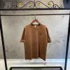 Loewe Kahverengi Logo Detay Tişört