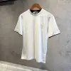 Brunello Beyaz Nakış Logo Tişört