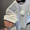 Brunello Beyaz Nakış Logo Tişört