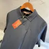 Loro Piana Gri Buruşuk Kumaş Detay Polo Tişört