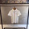 Loro Piana Lacivert Logo ve Şerit Detaylı Polo Tişört