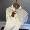 Loro Piana Lacivert Logo ve Şerit Detaylı Polo Tişört