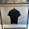 Loro Piana Lacivert Logo ve Şerit Detaylı Polo Tişört