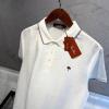 Loro Piana Keten Logo Detay Polo Tişört