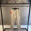 Loro Piana Krem Keten Geniş Jogger