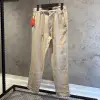 Loro Piana Krem Keten Geniş Jogger