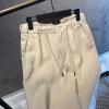 Loro Piana Krem Keten Geniş Jogger