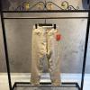 Loro Piana Krem Keten Geniş Jogger