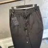 Dolce Gabbana Siyah Keten Jogger