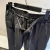 Dolce Gabbana Siyah Keten Jogger