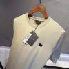 Dolce Gabbana Açık Yeşil Çelik Logo Tişört