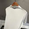 Loro Piana Keten Beyaz Polo Yaka
