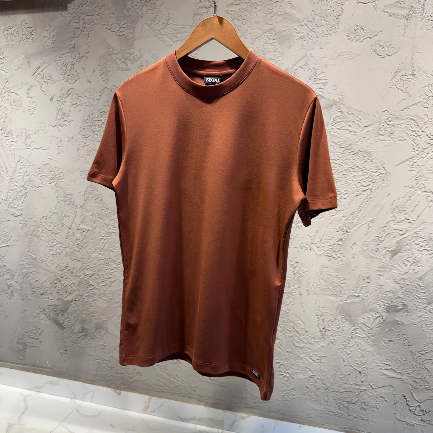 Zegna Kremit Rengi Tişört