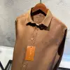 Loro Piana Kahverengi Keten Gömlek