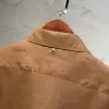 Loro Piana Kahverengi Keten Gömlek