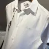 Loro Piana Beyaz Keten Gömlek