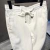 Prada Beyaz Keten Jogger