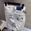 Louis Vuitton Beyaz Desenli kot