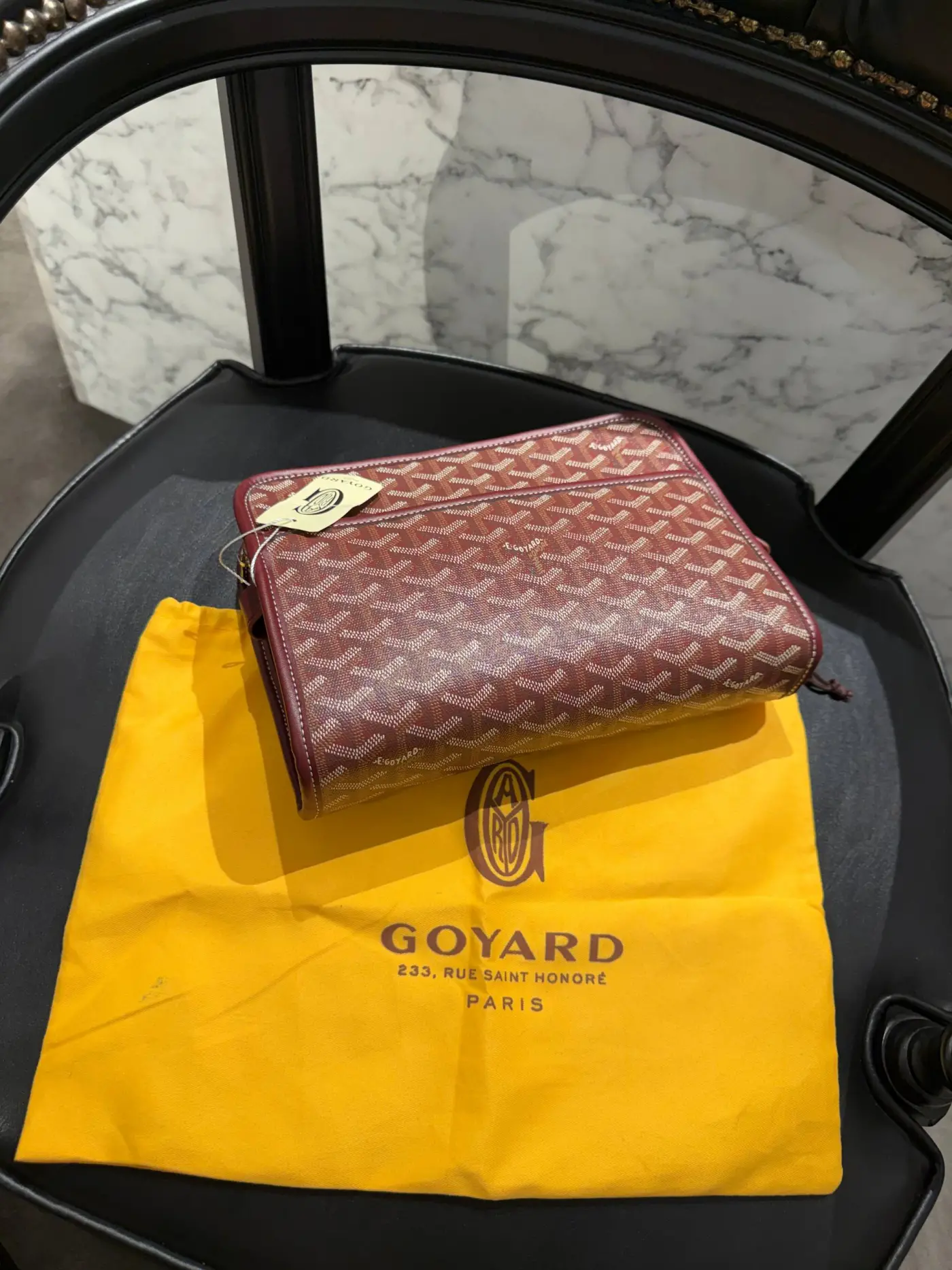 Goyard Bordo El Çantası