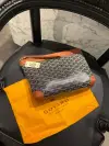 Goyard Kahverengi Siyah El Çantası